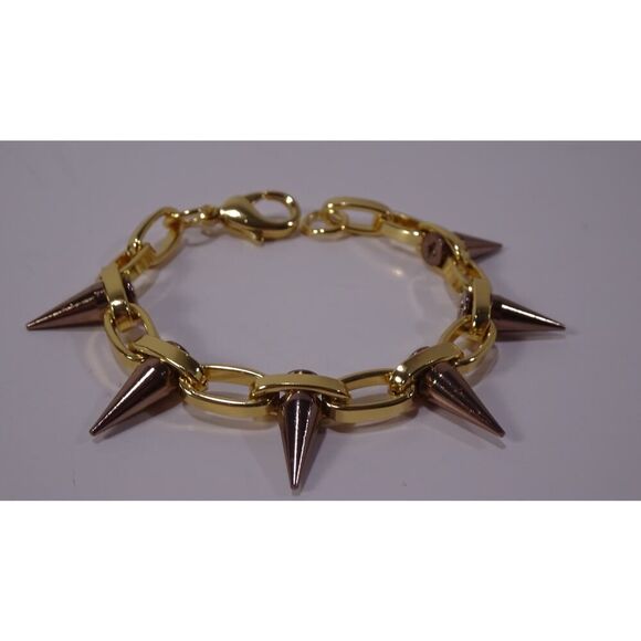 Joomi Lim Women's Single Row Spike Bracelet Gold Rhodium NWOT 159 - Picture 5 of 8